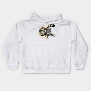 Wildcat, Felis silvestris silvestris Kids Hoodie